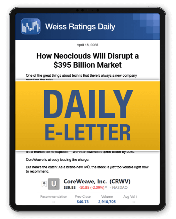 Weiss Ratings Daily E-letter